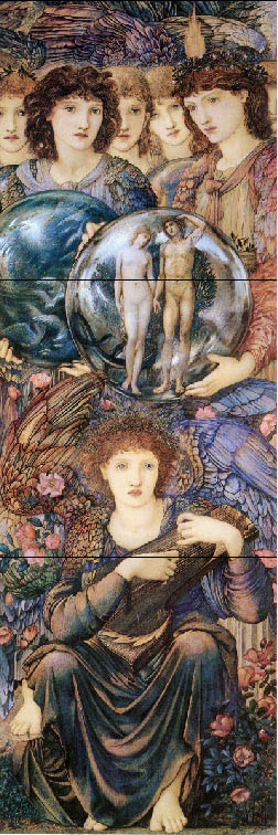 Edward Burne-Jones, Angels of the Sixth and Seventh Day of Creation