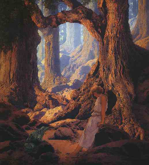 Maxfield Parrish, the Enchanted Prince