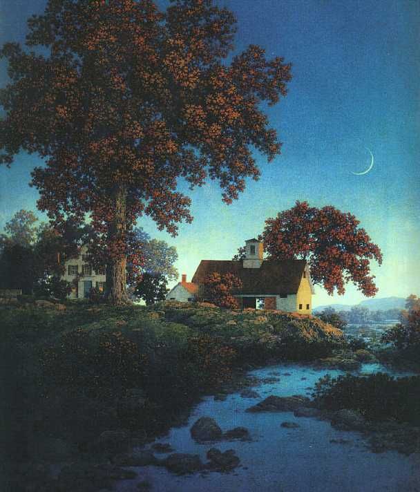 Maxfield Parrish, New Moon