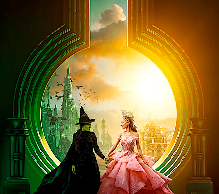 Wicked, through the keyhole window